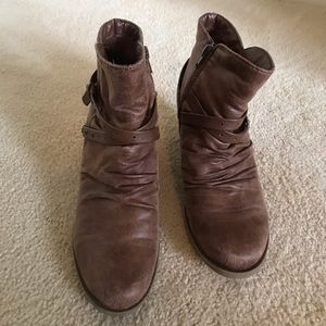 Brown Ankle Booties